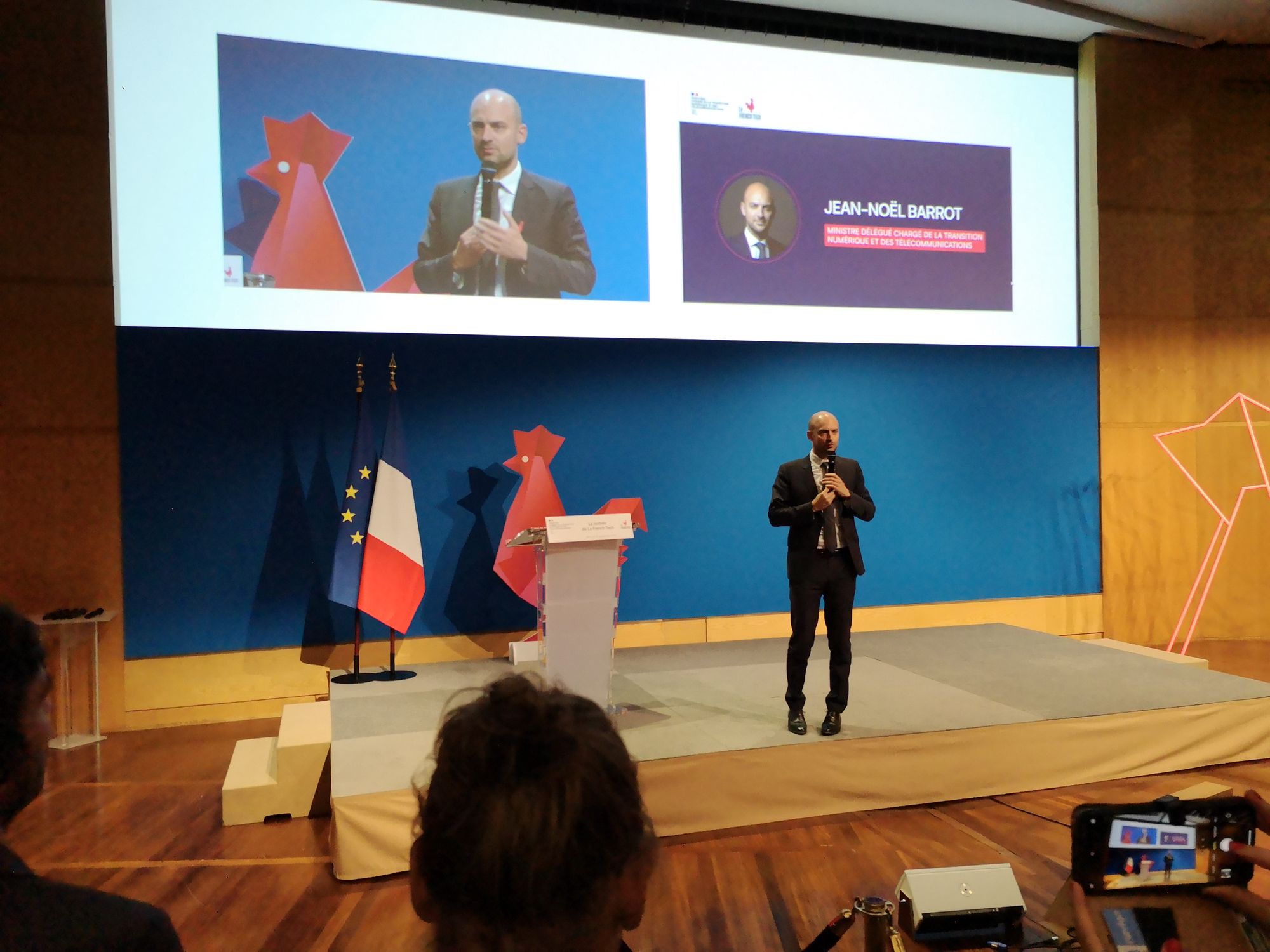 French Digital Minister Jean-Noël Barrot 