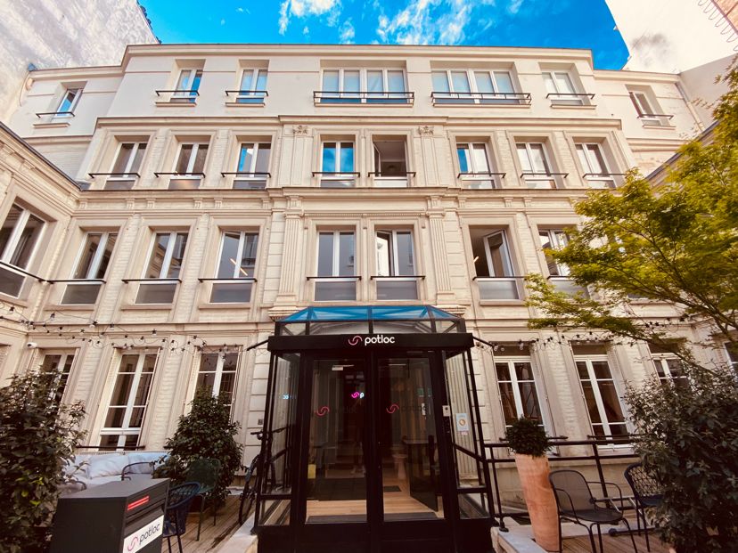 Potloc's new Paris office. Photo via Rodolphe Barrere on LinkedIn.