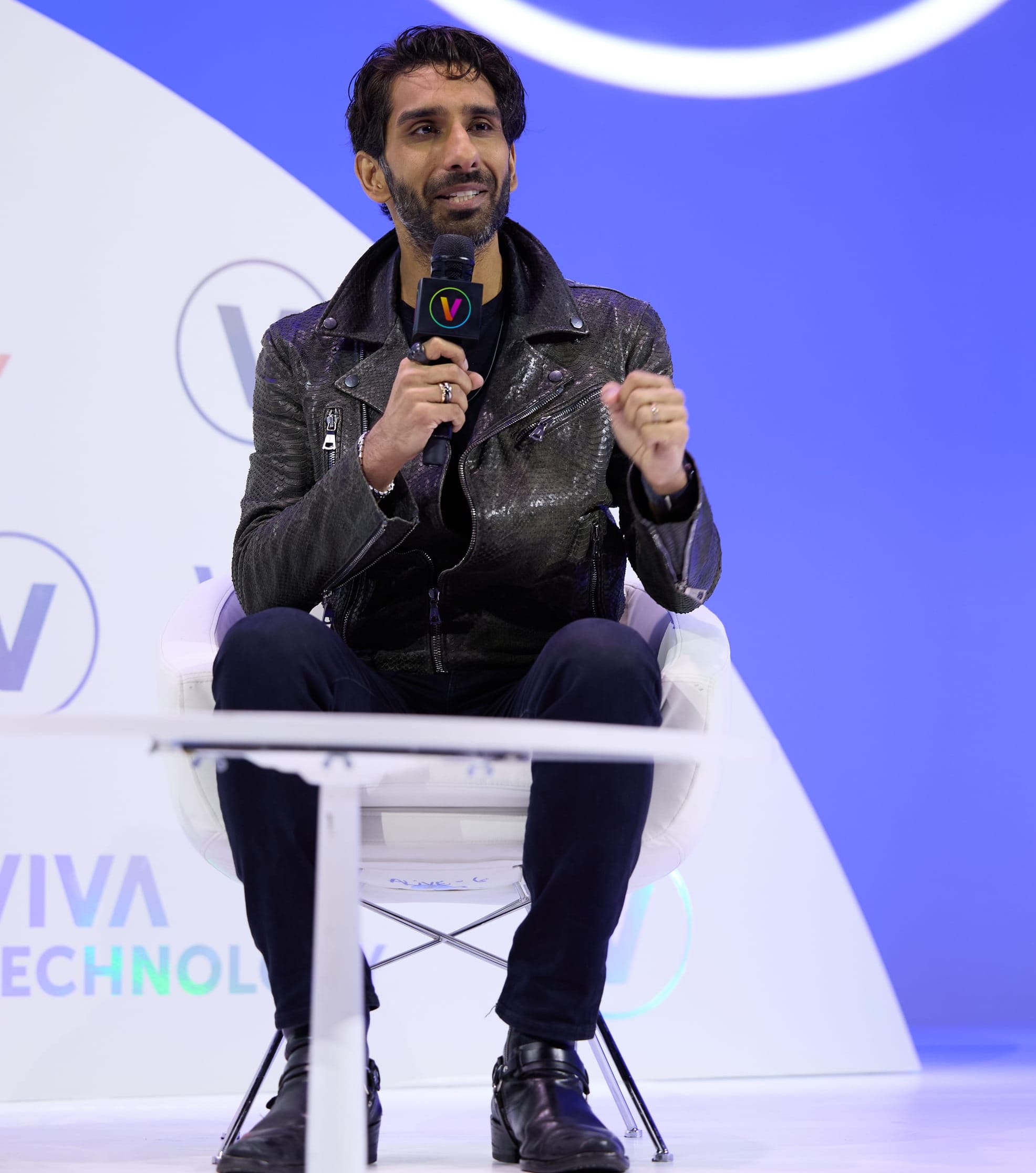 Superhuman CEO and Founder Rahul Vohra. Photo by Xavier Ferrand for VivaTech 2025