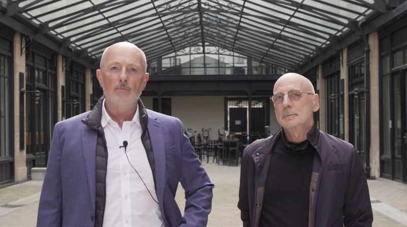 BrainEver Co-Founders Bernard Gilly (left) and Alain Prochiantz