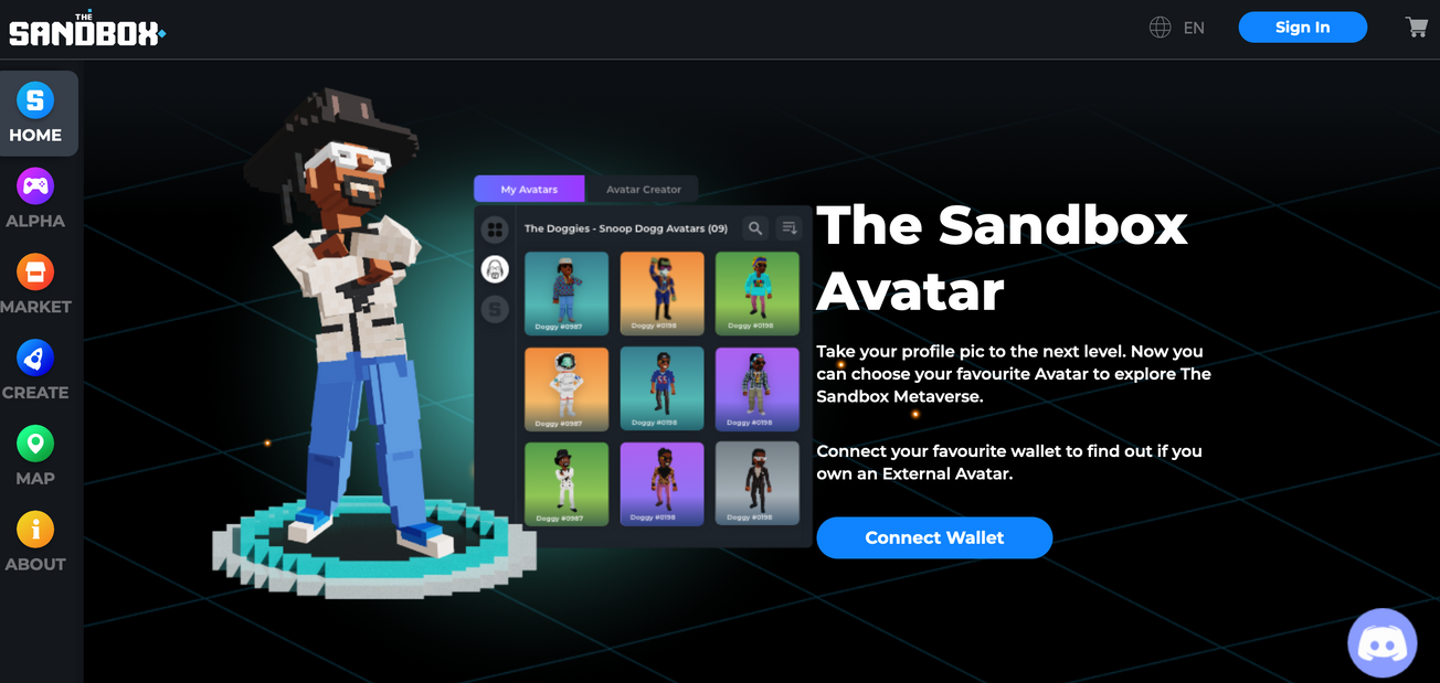 The Sandbox - Avatar Creator