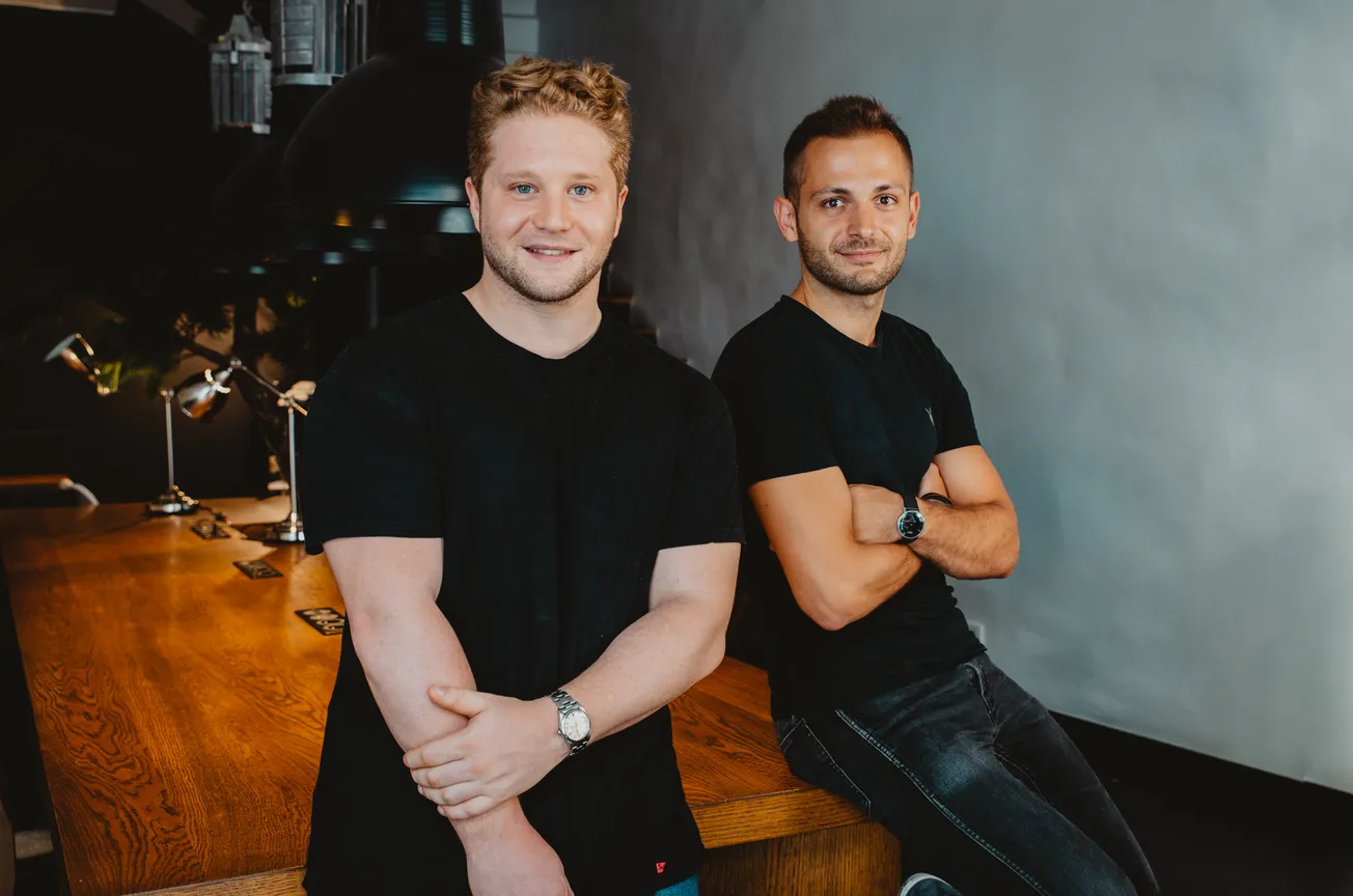 JOIN co-founders Jonathan Szwarc (left) and Nicolas Goudemant.