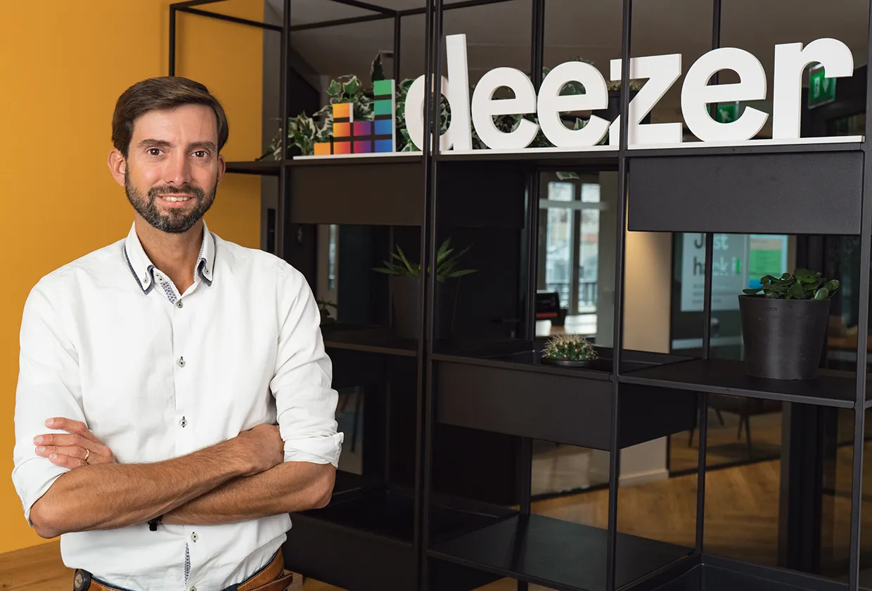 Deezer CEO Jeronimo Folgueira