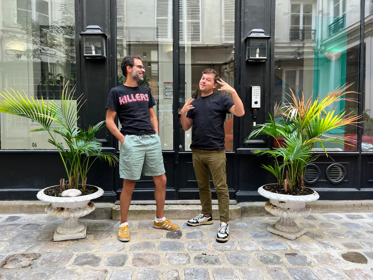 Vibe co-founders Franck Tetzlaff (left) and Arthur Querou.