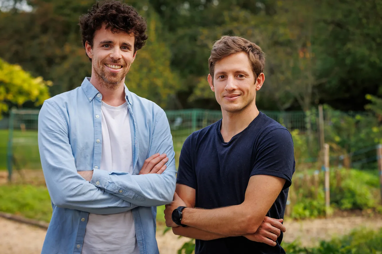 Simbel co-founders Loïc Jourdain (left) and Charles Gras.