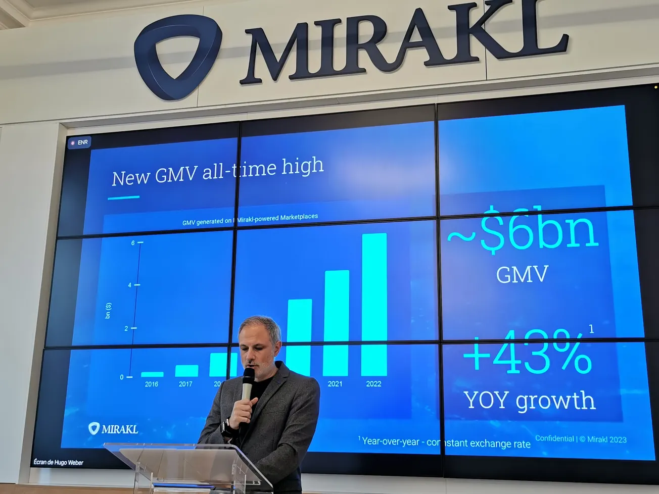 Mirakl Co-founder and Co-CEO Philippe Corrot.