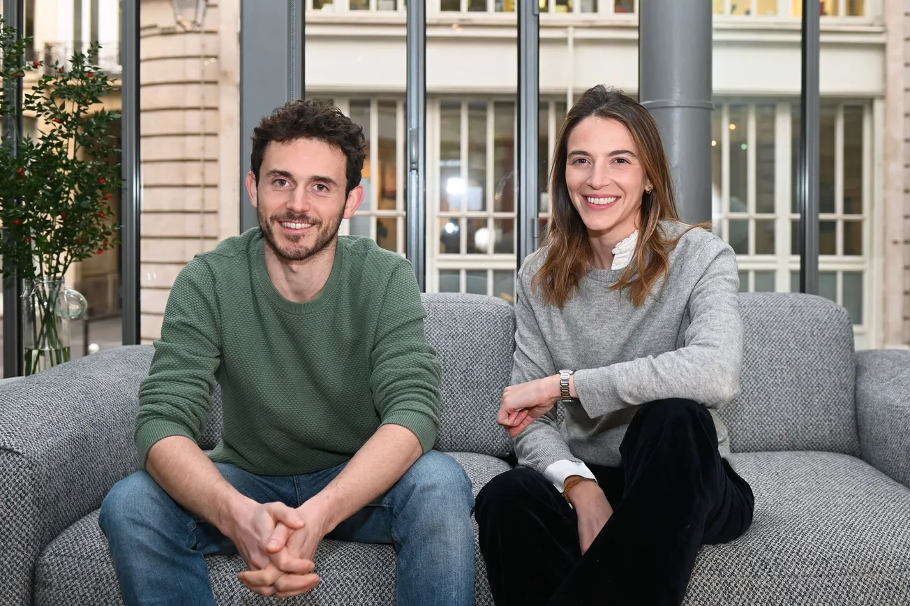 Cohort co-founders CTO Nathan Barraillé (left) and CEO Séraphie de Tracy.