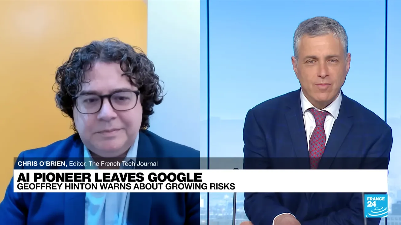 Video: Discussing Growing Risks Of AI On France 24