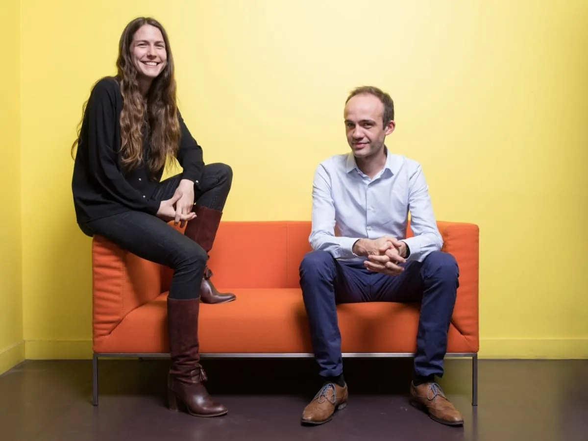 From left to right Co-founders: Emmanuelle Martiano-Rolland (COO) & Maximilien Levesque (CEO)