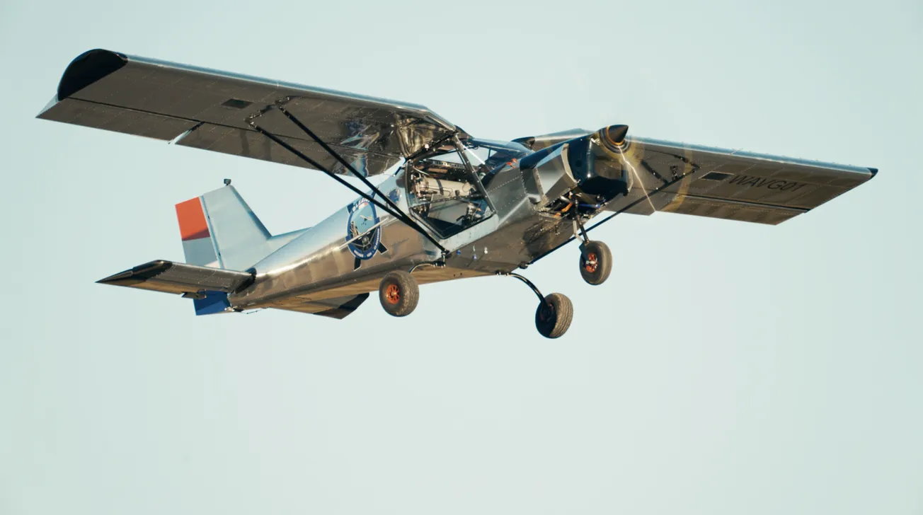 Beyond Aero's Blériot prototype hydrogen-electric plane.