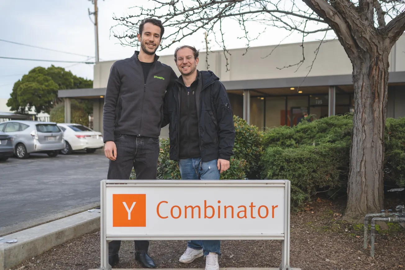 Phospho Co-founders: CTO Pierre-Louis Biojout (left) and CEO Paul-Louis Venard.