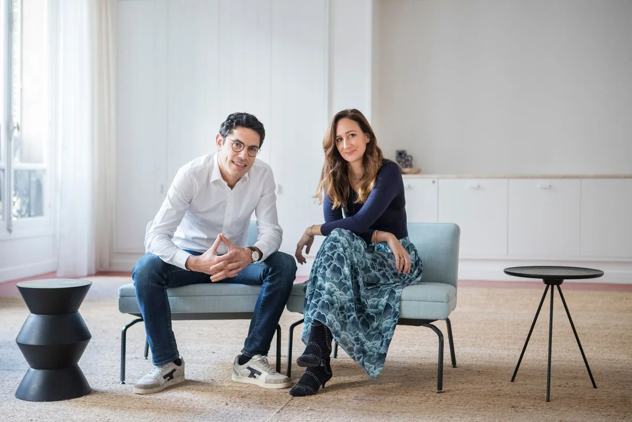 Resilience co-founders Jonathan Benhamou and Céline Lazorthes