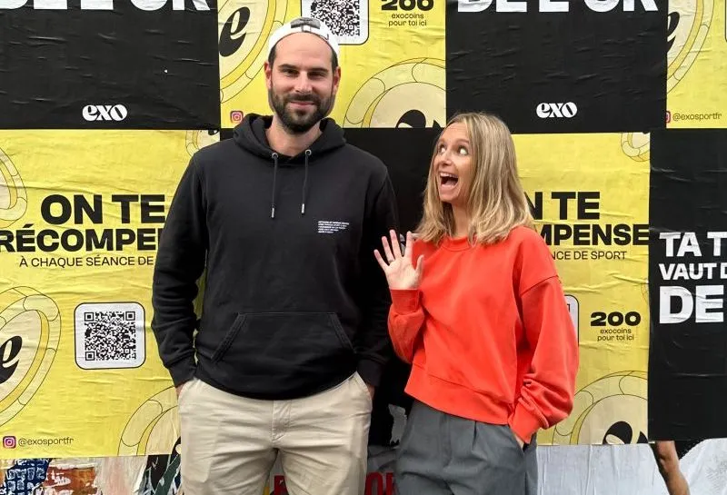 Exo Co-Founders Bastien Lachambre and Bérénice Marmonier