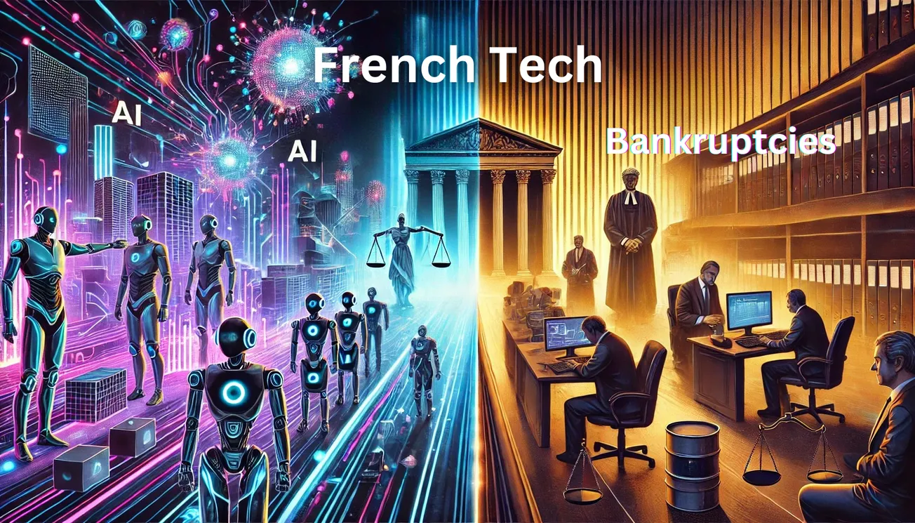 French Tech Wire: AI Boom Masks Broader Slowdown