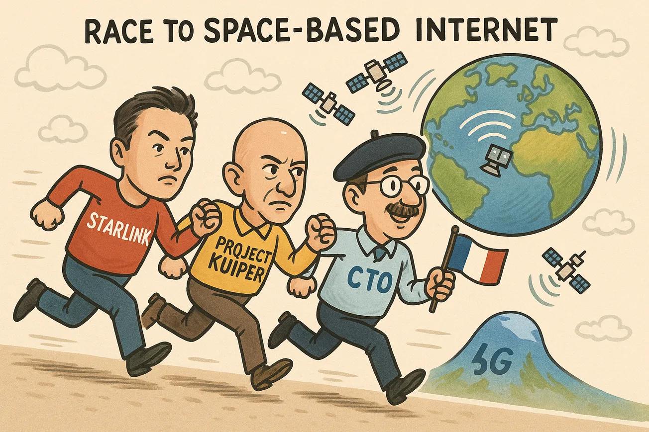 🇫🇷 French Tech Wire: France Joins Space Com Race